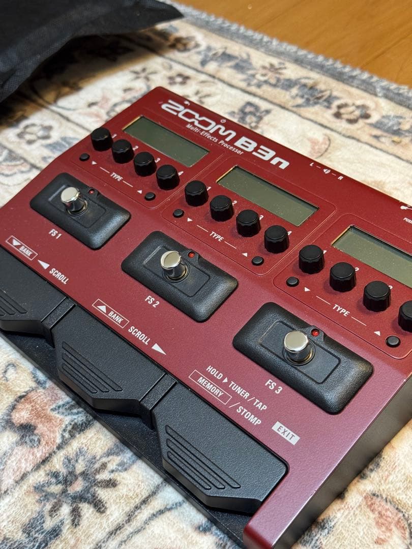 【あお】ZOOM B3n ベース用マルチエフェクター
