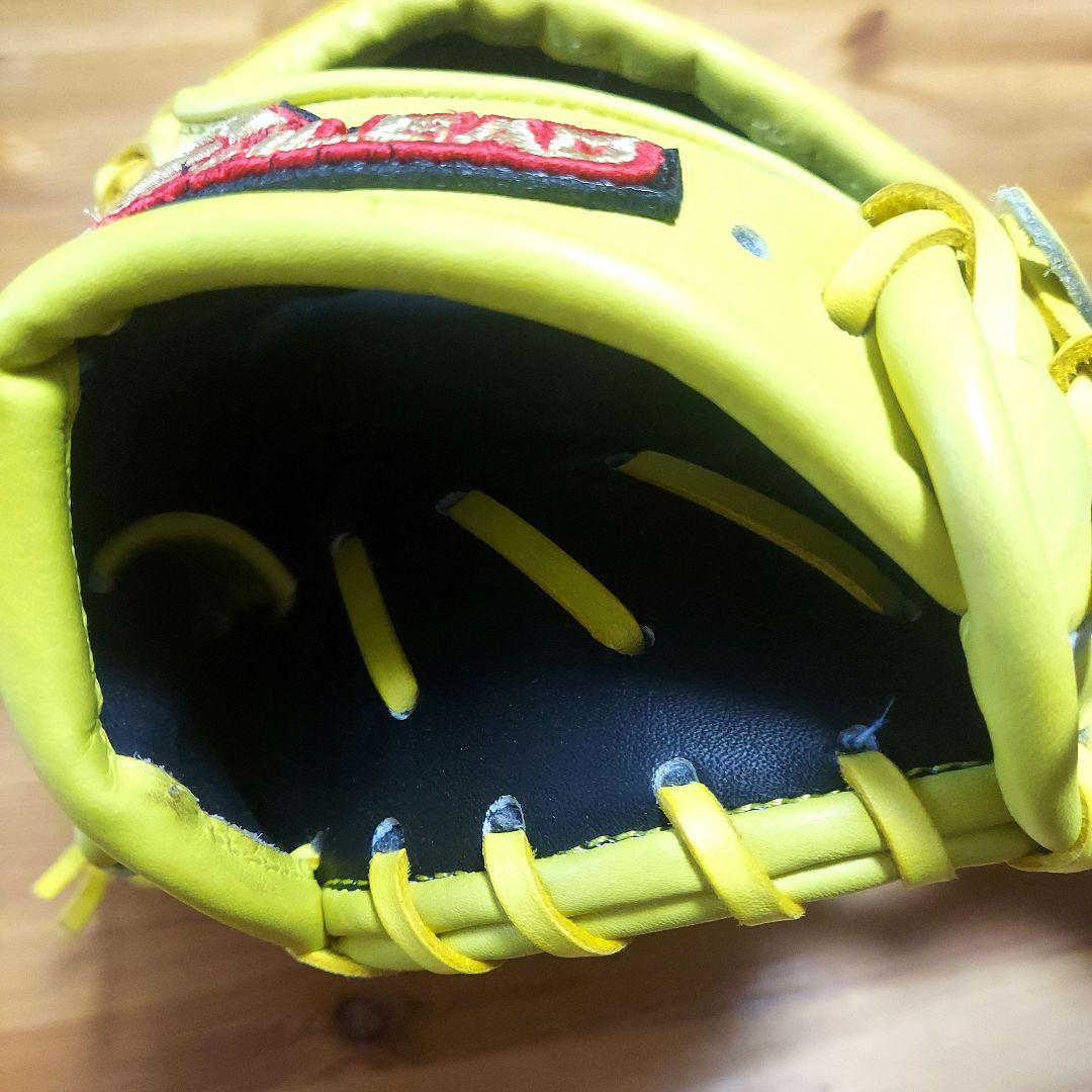 ATHLETE SPECIAL ORDER 軟式グローブ 黄色