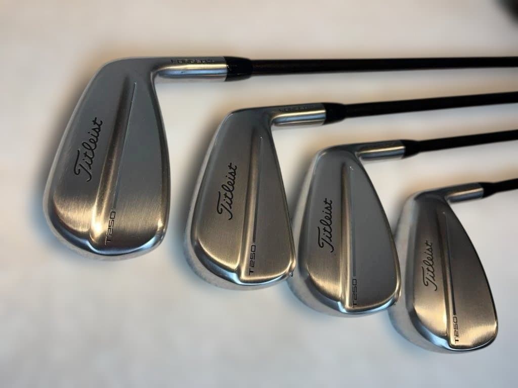 Titleist T-250 アイアン　7〜P　4本　ツアーAD75　R