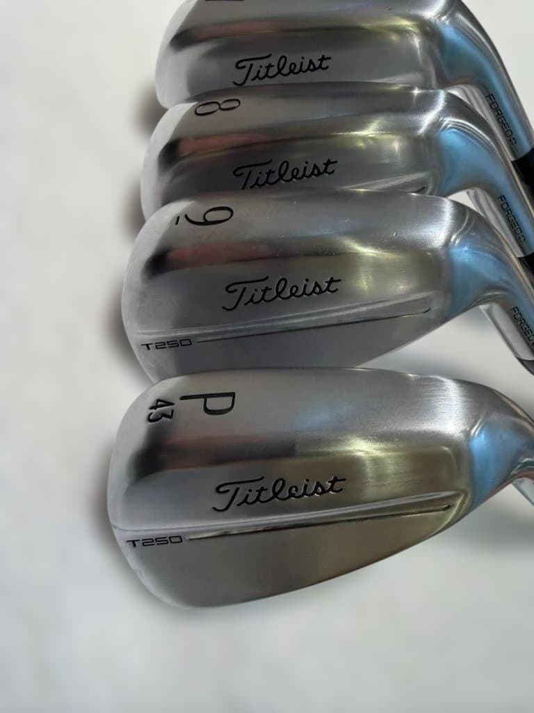 Titleist T-250 アイアン　7〜P　4本　ツアーAD75　R