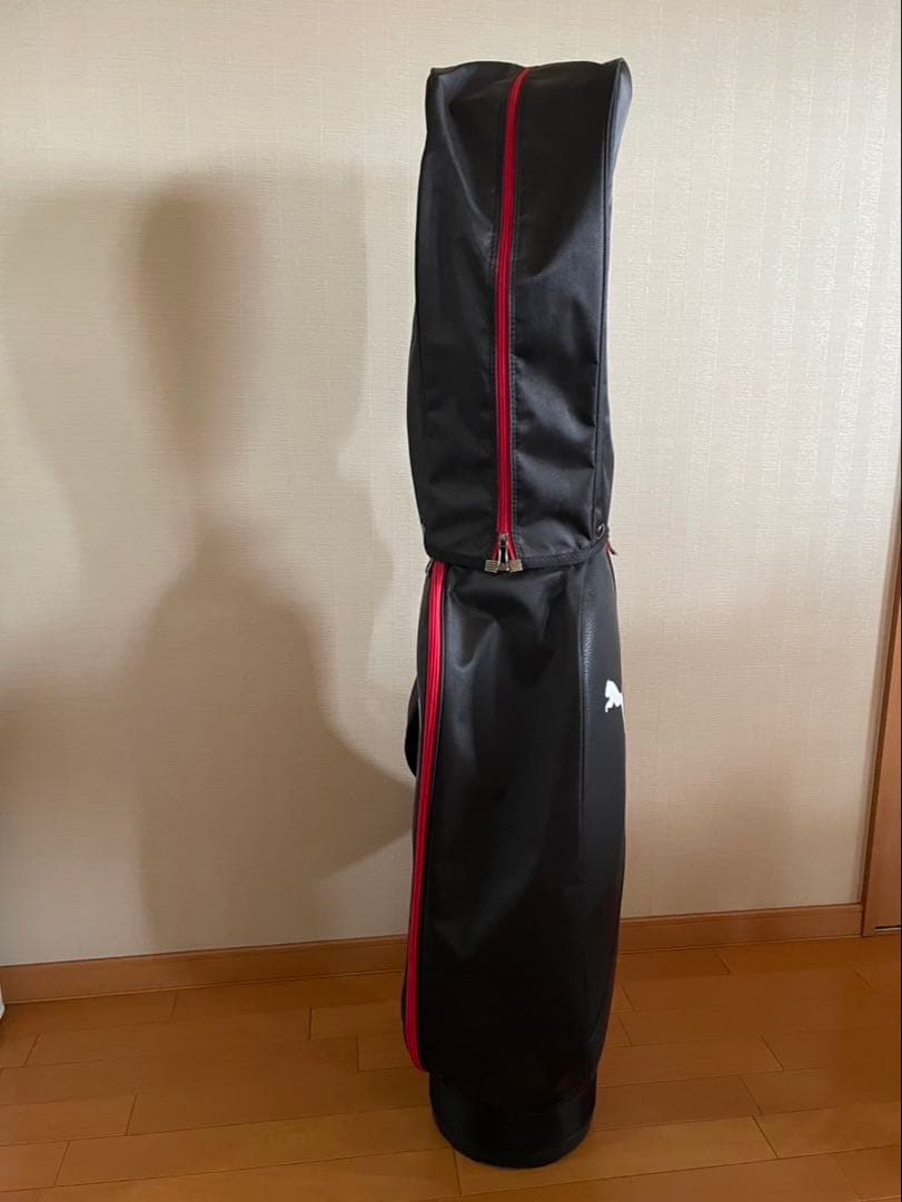 PUMA ゴルフバッグ 黒赤