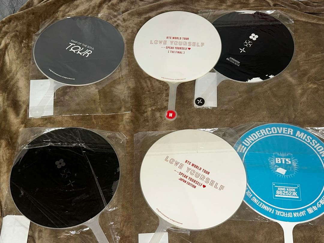 ♥バラ売り可♥ ジョングク JUNGKOOK うちわ まとめ売り★全て公式★