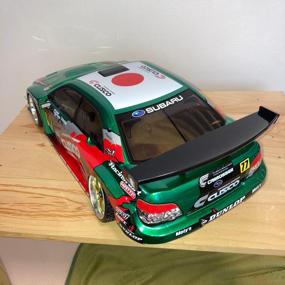 タミヤ　クスコ DUNLOP インプレッサ ボディ