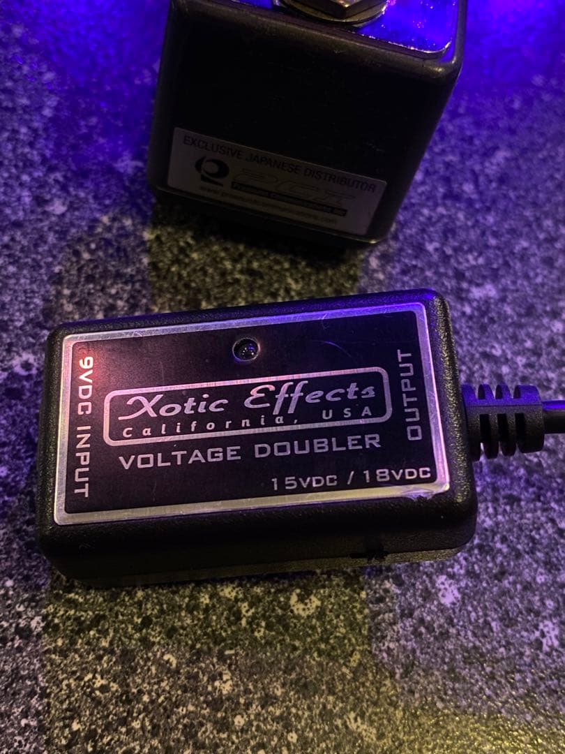xotic EP Booster limited 15/18v電圧変換コンバータ