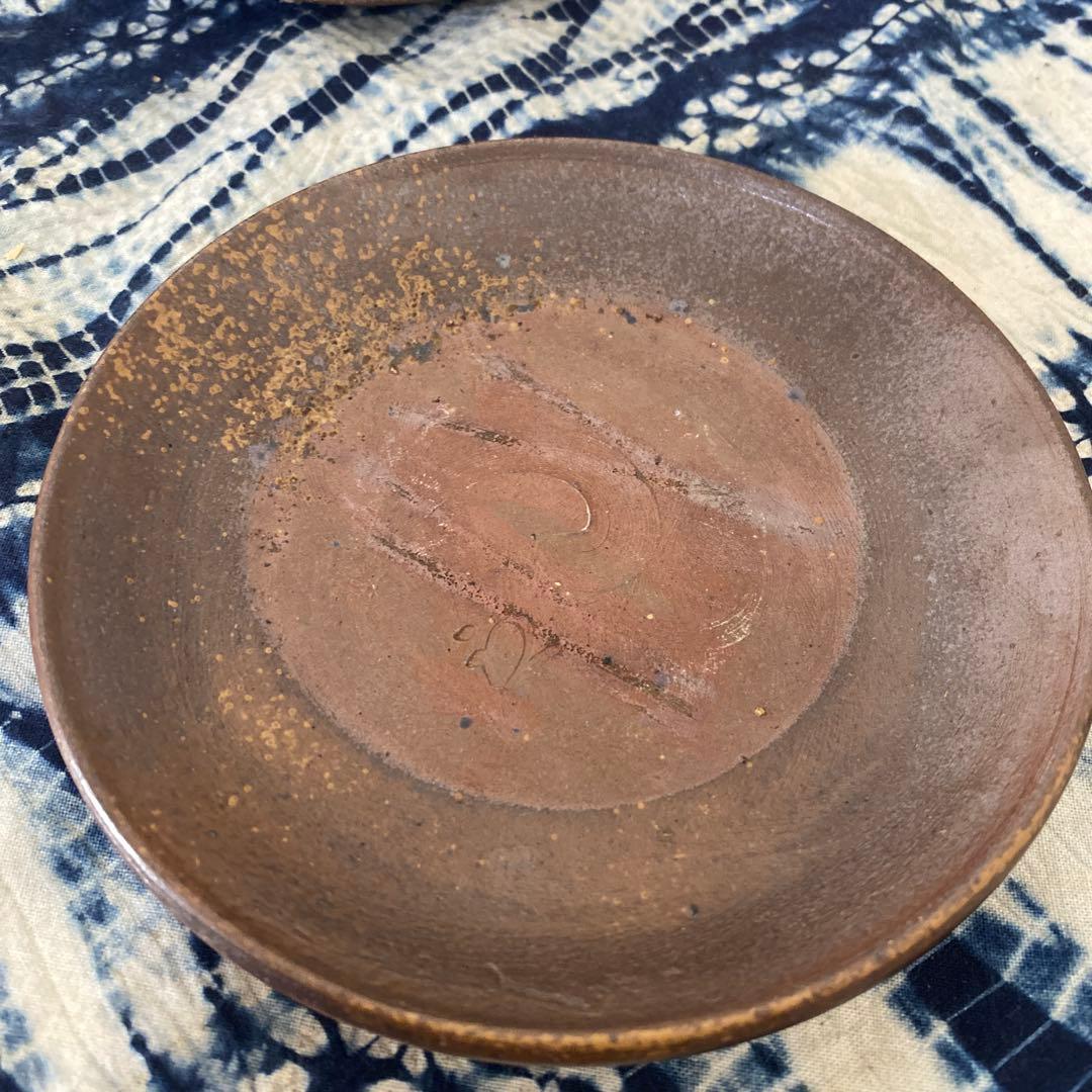 金重陶陽　備前　銘々皿　十客