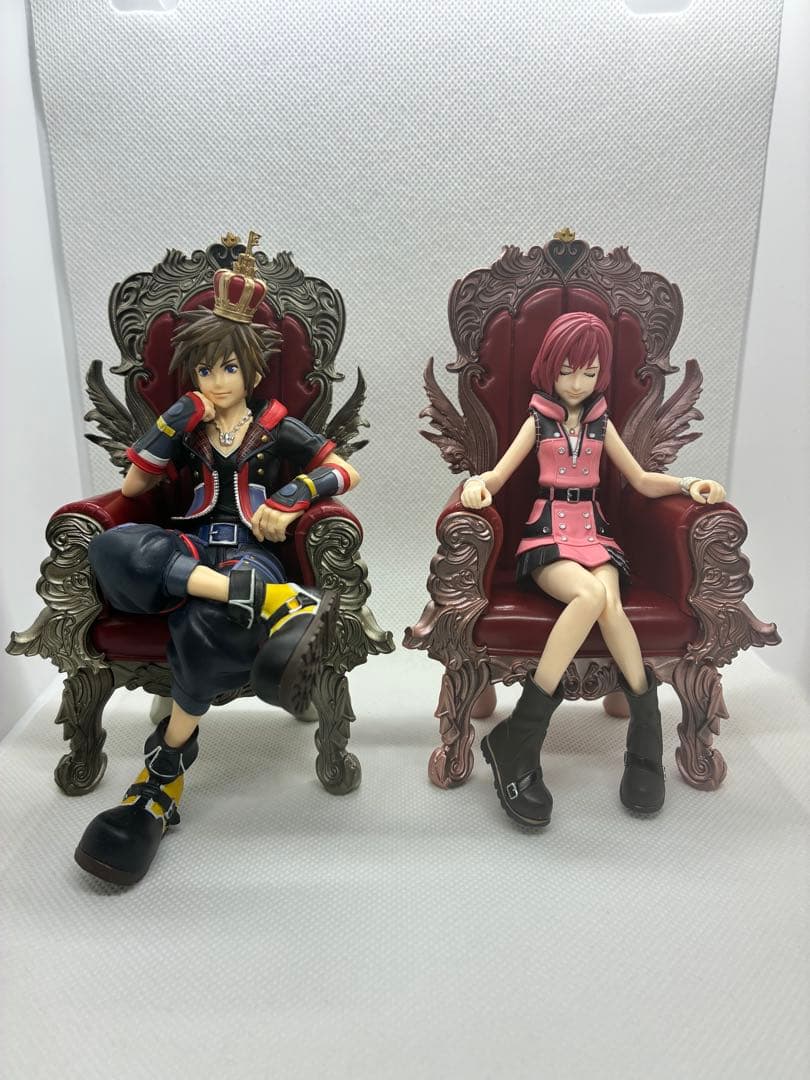 一番くじ キングダムハーツ 20th A賞ソラスタチュー　B賞カイリスタチュー