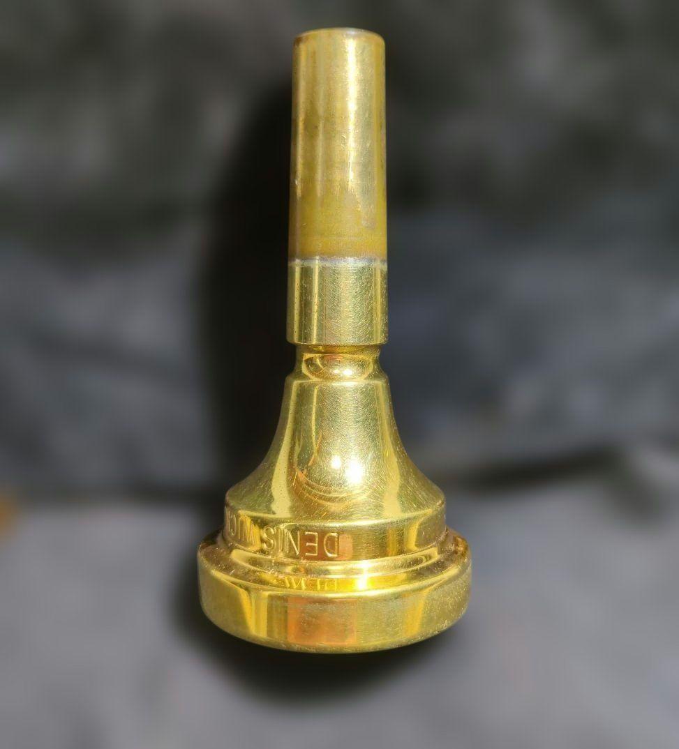 DENIS WICK LONDON 4AL トロンボーンマウスピース【太管】金色