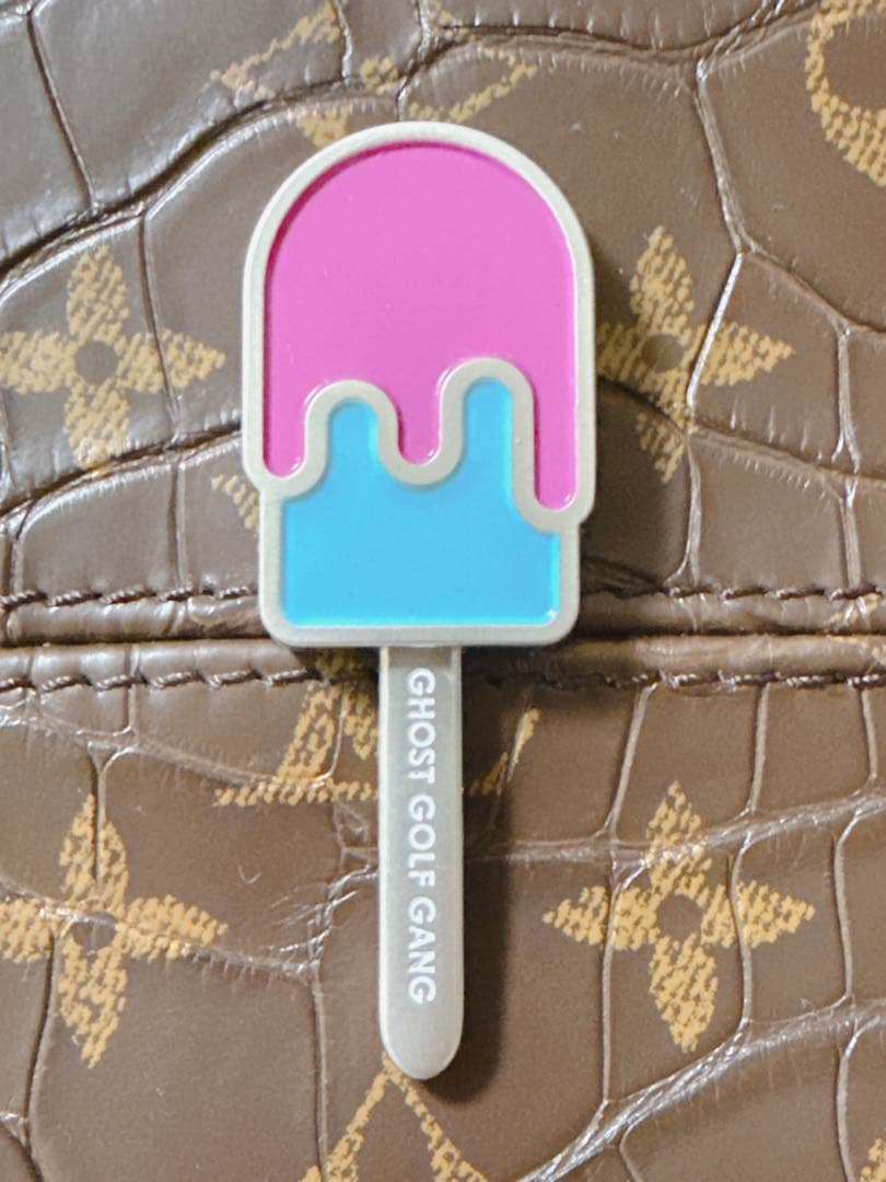 GHOST GOLF GANG マーカー アイスポップ パープルブルー