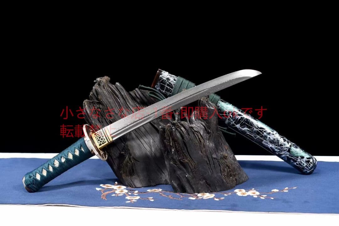 12寸模様鋼小烏丸『隠士』 古兵器 武具 刀装具 日本刀 模造刀 居合刀