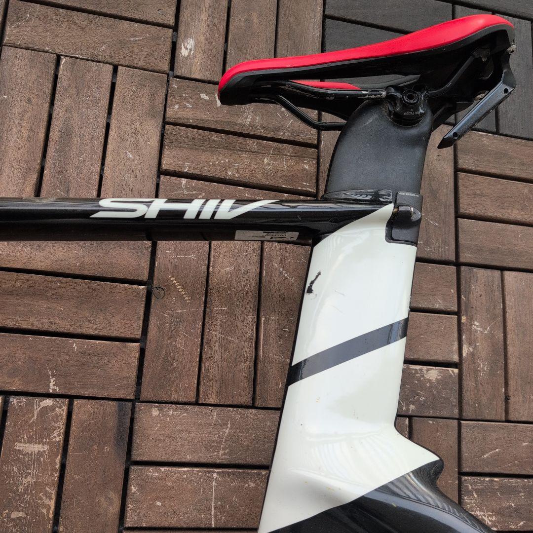 最終値下げ！SPECIALIZED SHIV カーボンフレーム ＆ 画像の付属品