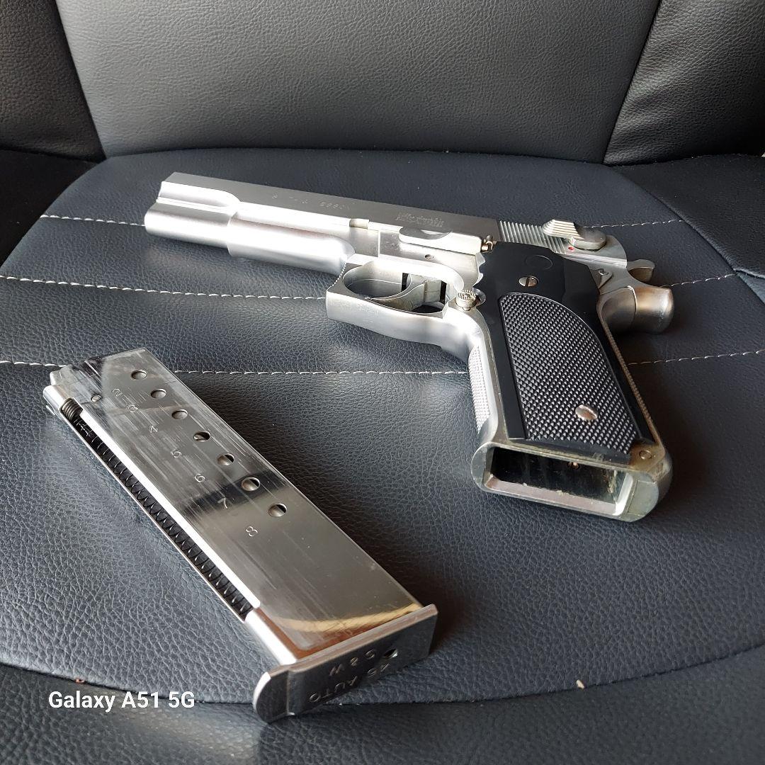 MGC製 M645 ★ マルゼン　ワルサー　PPKシルバー　ガスガン　セット