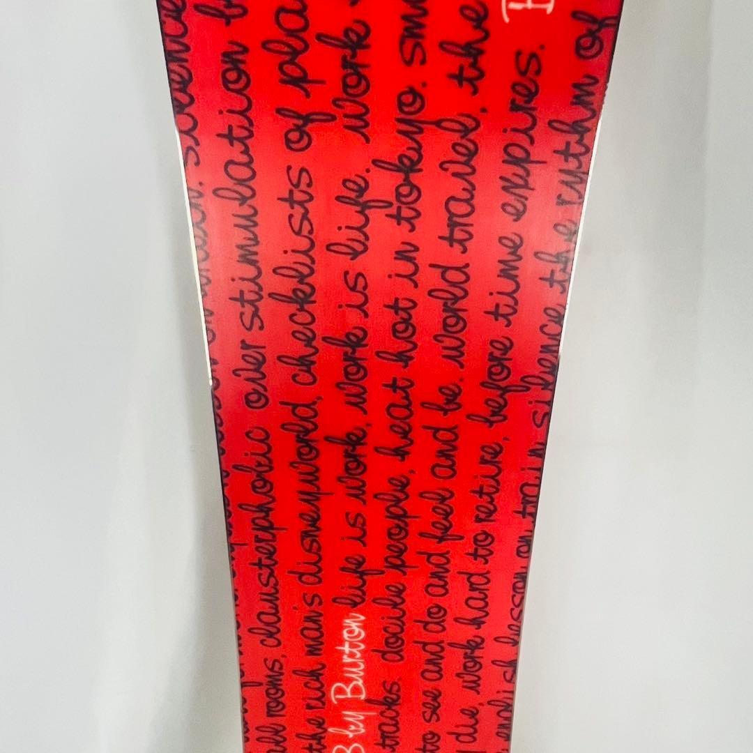 【良品】BURTON ALPHA 142cm スノーボード 板