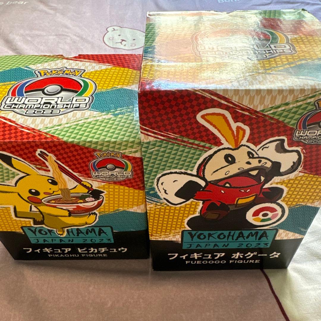 【ポケモンWCS2023横浜限定】フィギュア(ホゲータ)(ピカチュウ)