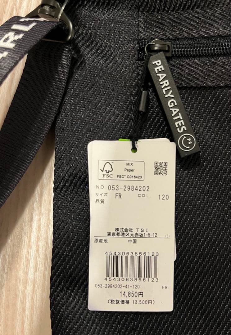 【新品】PEARLY GATES パーリーゲイツ ゴルフバッグ