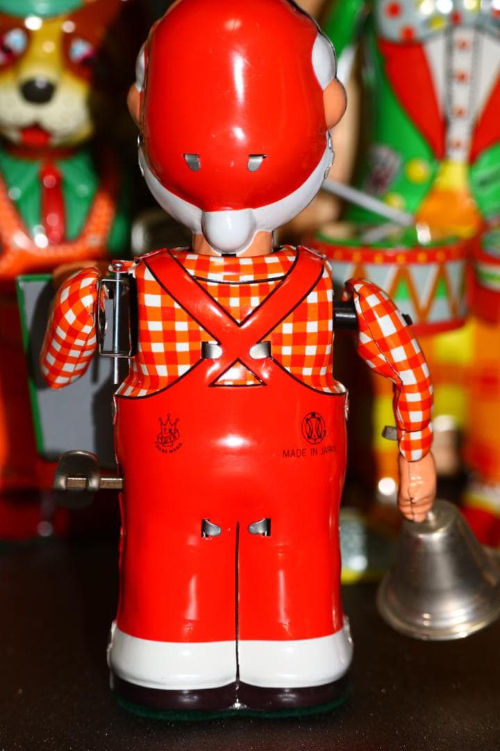 T.K TOYS　ブリキ　ゾウノタイコタタキ　サンタクロース　ニュースドッグ