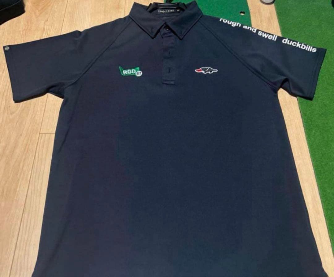 ラフ＆スウェル　ゴルフウェア　ブラック　Ｍサイズ used 超美品