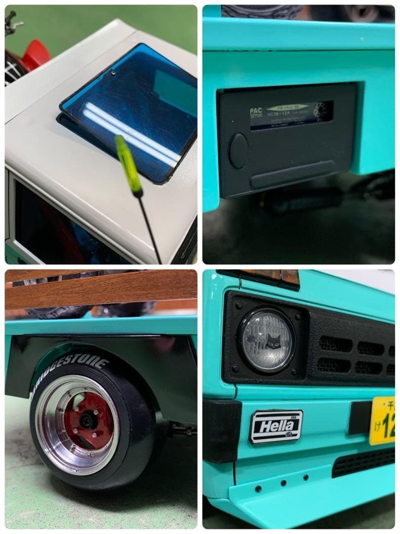 WPL D22 ダイハツ ハイゼットトラック 車高短 ドリフト カスタム