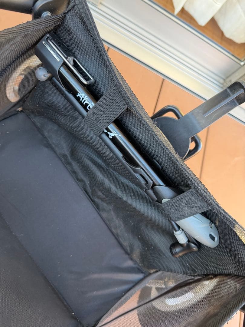 mykoAir Buggy ペットカート フレームブレーキ付き 合皮レザー