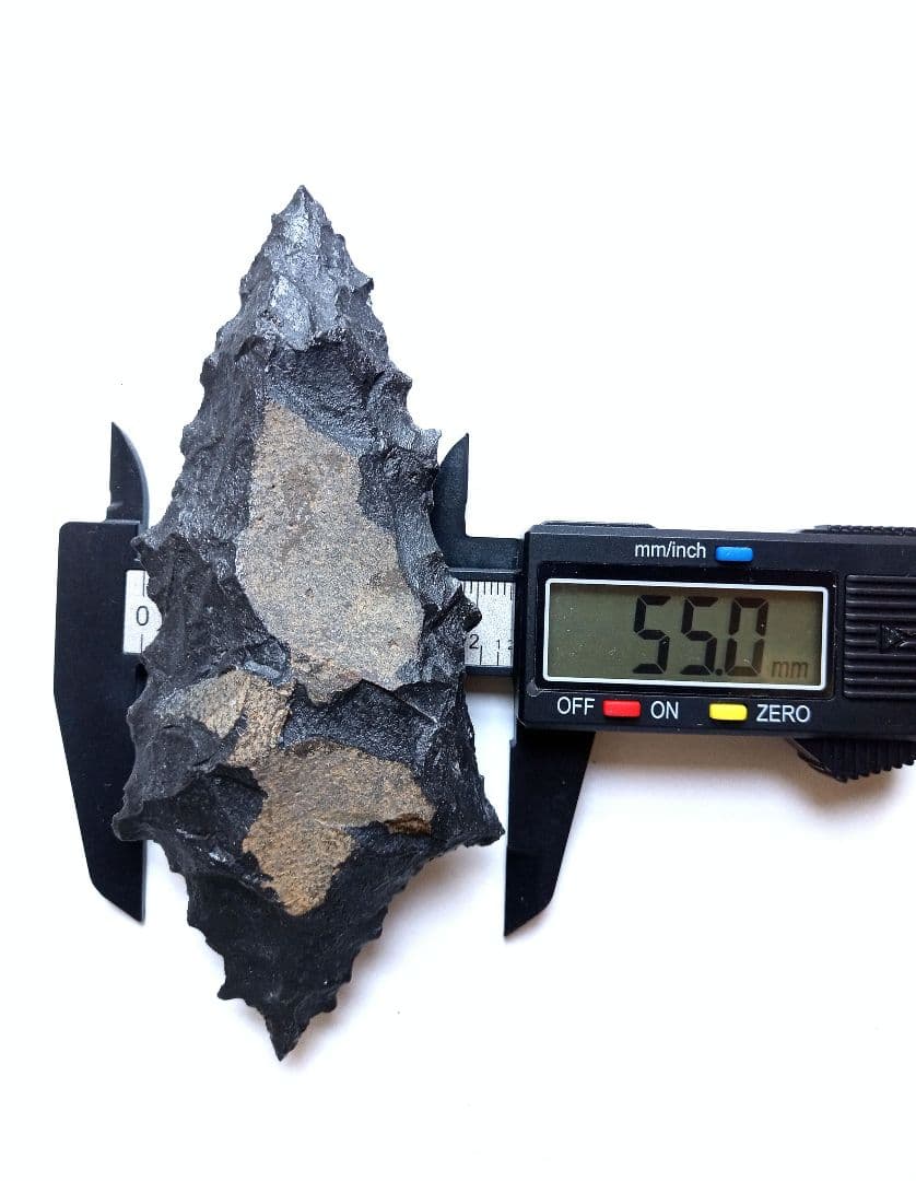 尖頭器 魅惑の 石器 393 原始時代模写