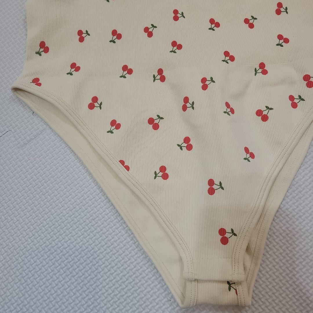 alo yoga チェリー柄 ボディスーツ M