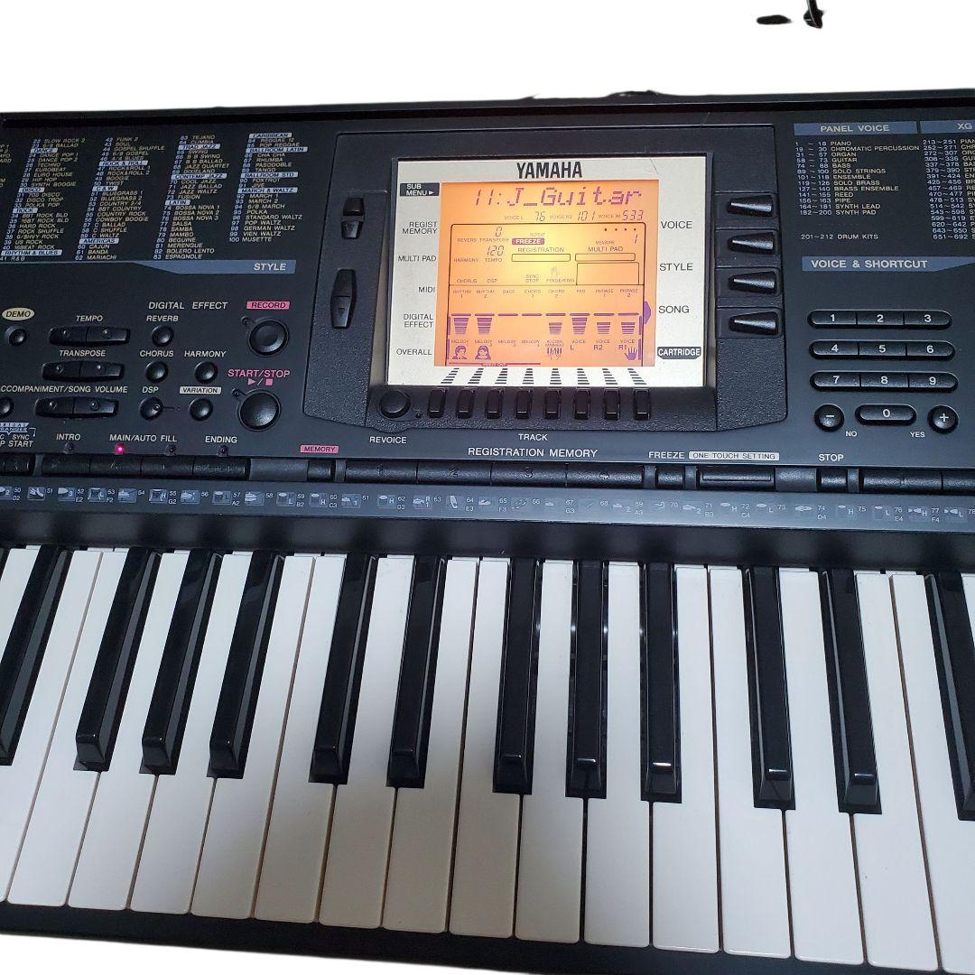 【状態良好】YAMAHA ポータトーン PSR-530 電子キーボード 61鍵盤