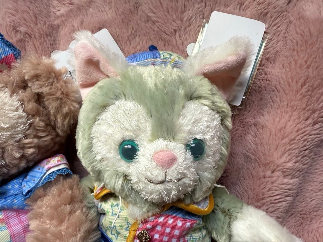 ダッフィー シェリーメイ　ジェラトーニ SSサイズ　ぬいぐるみセット