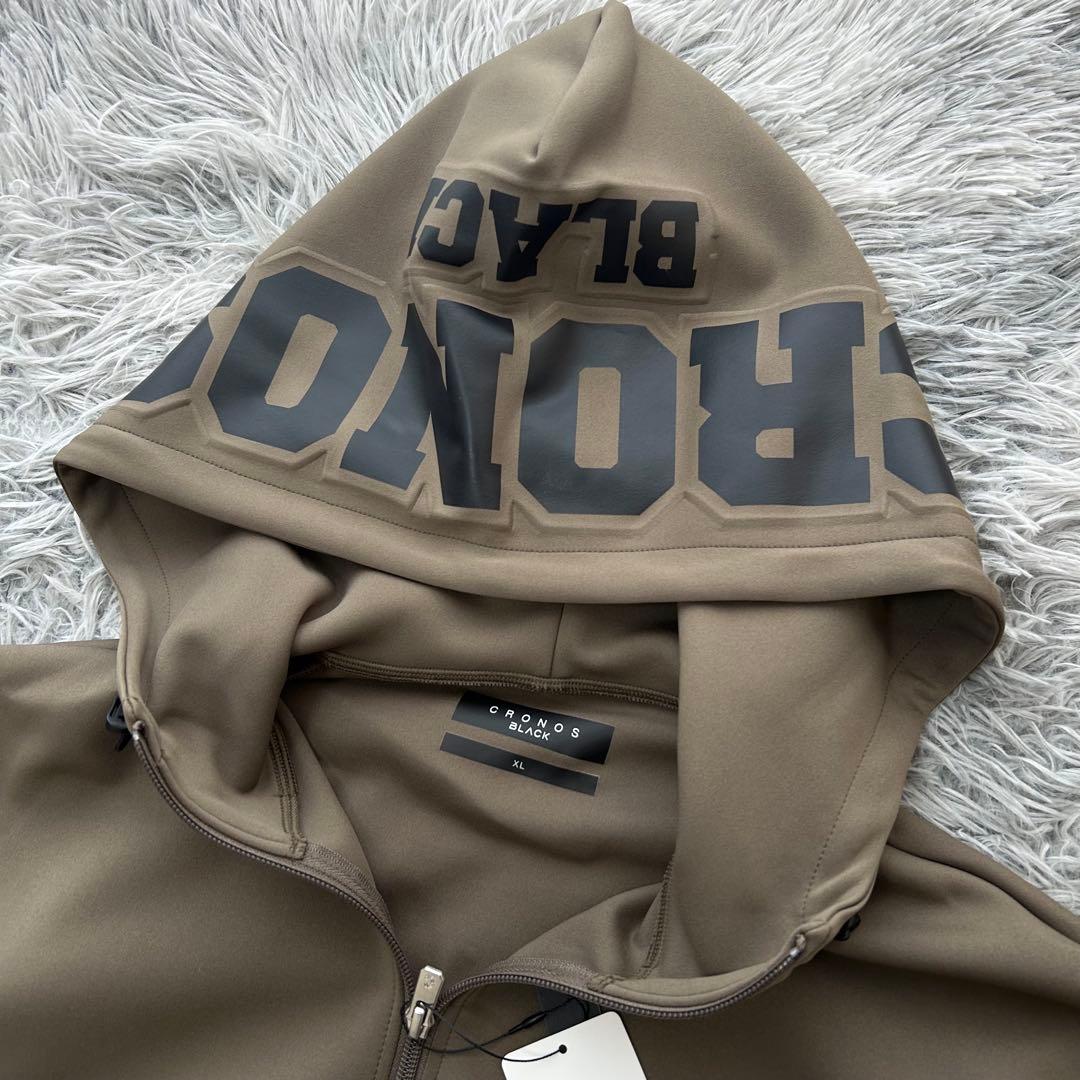 きよみ専用新品　クロノスブラック　セットアップ　パーカー　パンツ　カーキ