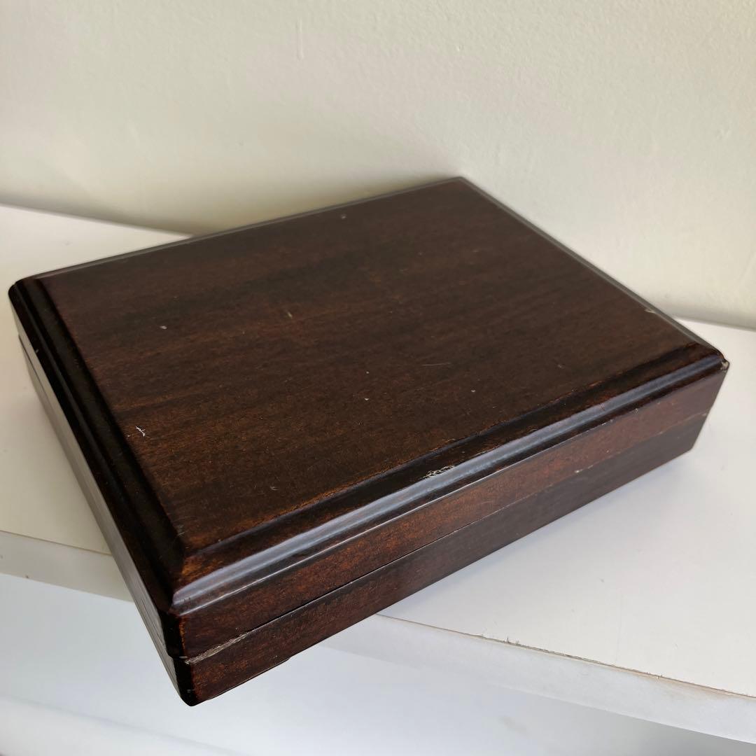 中国　硯　箱付き