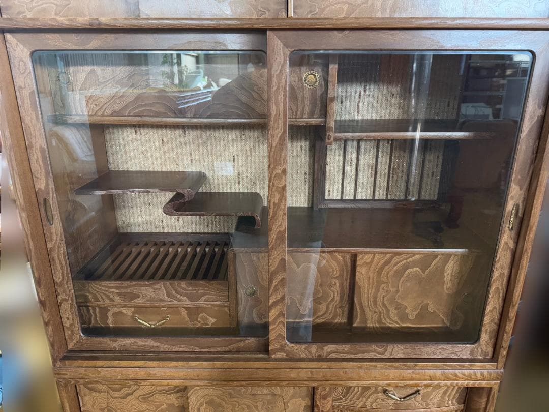 水屋箪笥 茶箪笥 昭和レトロ
