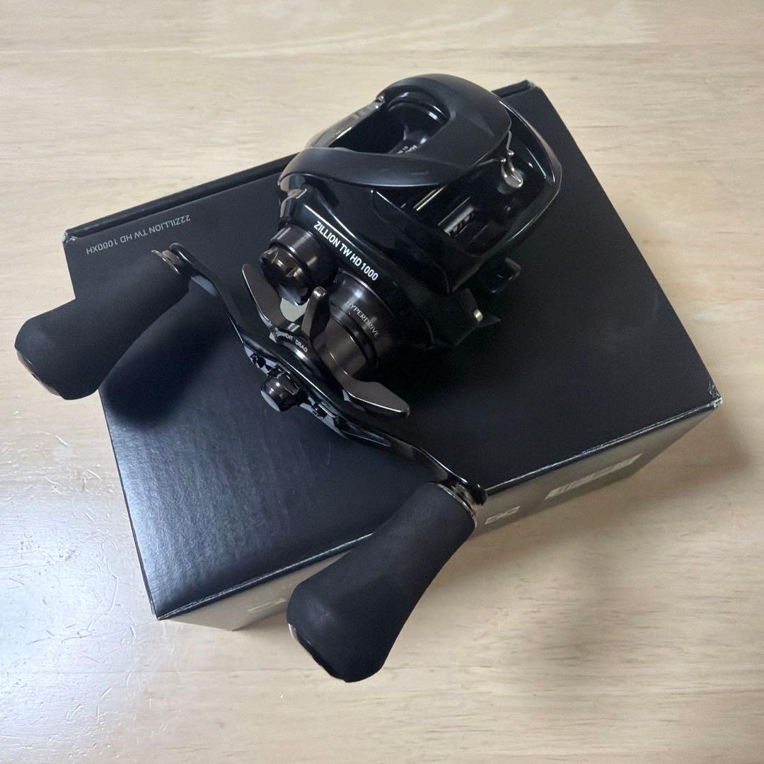 22ジリオン TW HD 1000 XH 右巻き/ ダイワ/ベイトリール