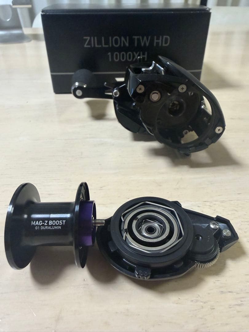 22ジリオン TW HD 1000 XH 右巻き/ ダイワ/ベイトリール