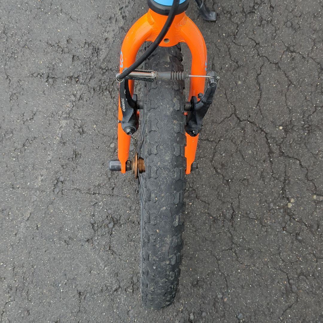 ヨツバサイクル　18インチ　送料込み　ラムネブルー