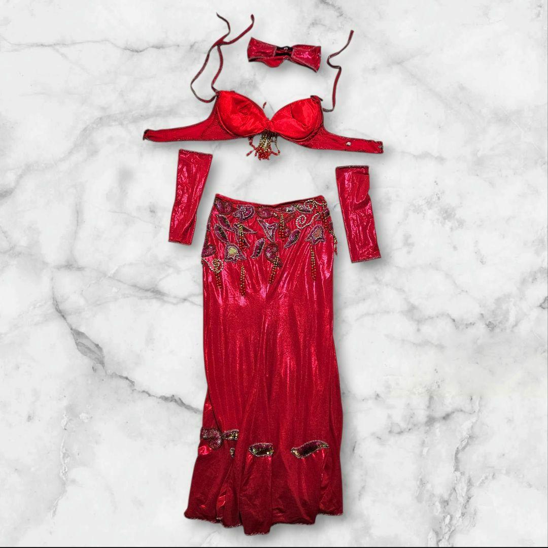 ベリーダンス セットアップ ベール付き