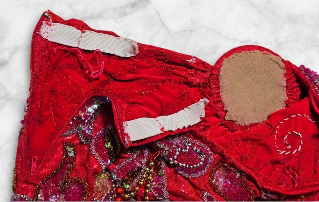 ベリーダンス セットアップ ベール付き