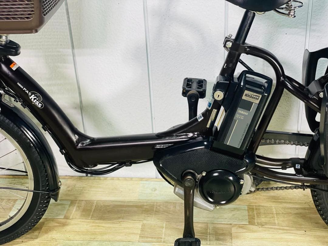 2784ヤマハ12.3アンペア3人乗り対応20インチ子供乗せ　電動アシスト自転車
