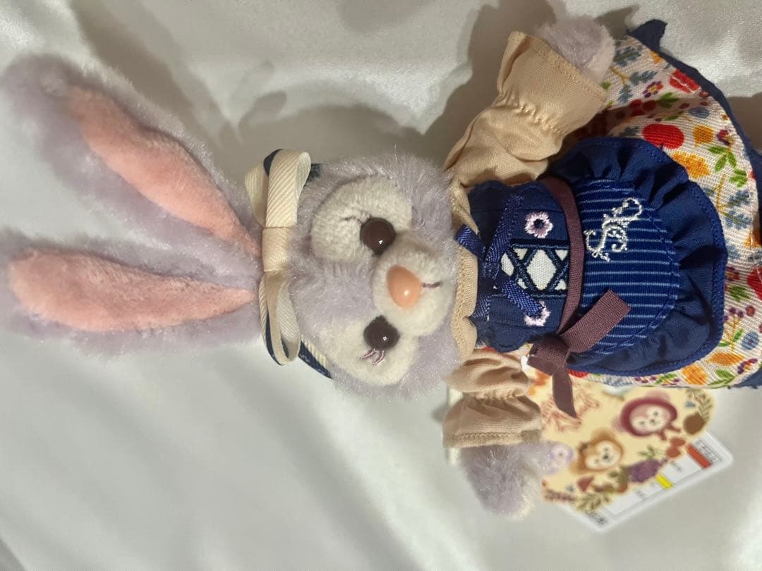 【未使用タグ付き】ダッフィー＆フレンズ 秋のぼうけん ぬいぐるみバッジ