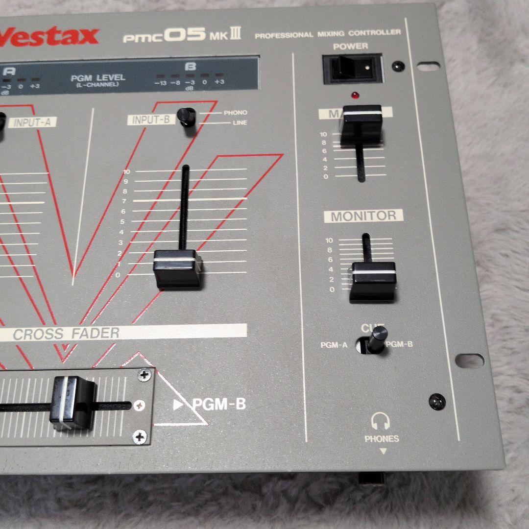 Vestax PMC05 MK III 美品 純正アダプター付き