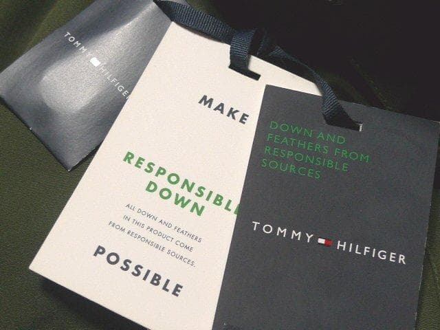 XL日本サイズ位トミーヒルフィガーUSA限定極暖3WAY本物羽毛ダウンジャケット