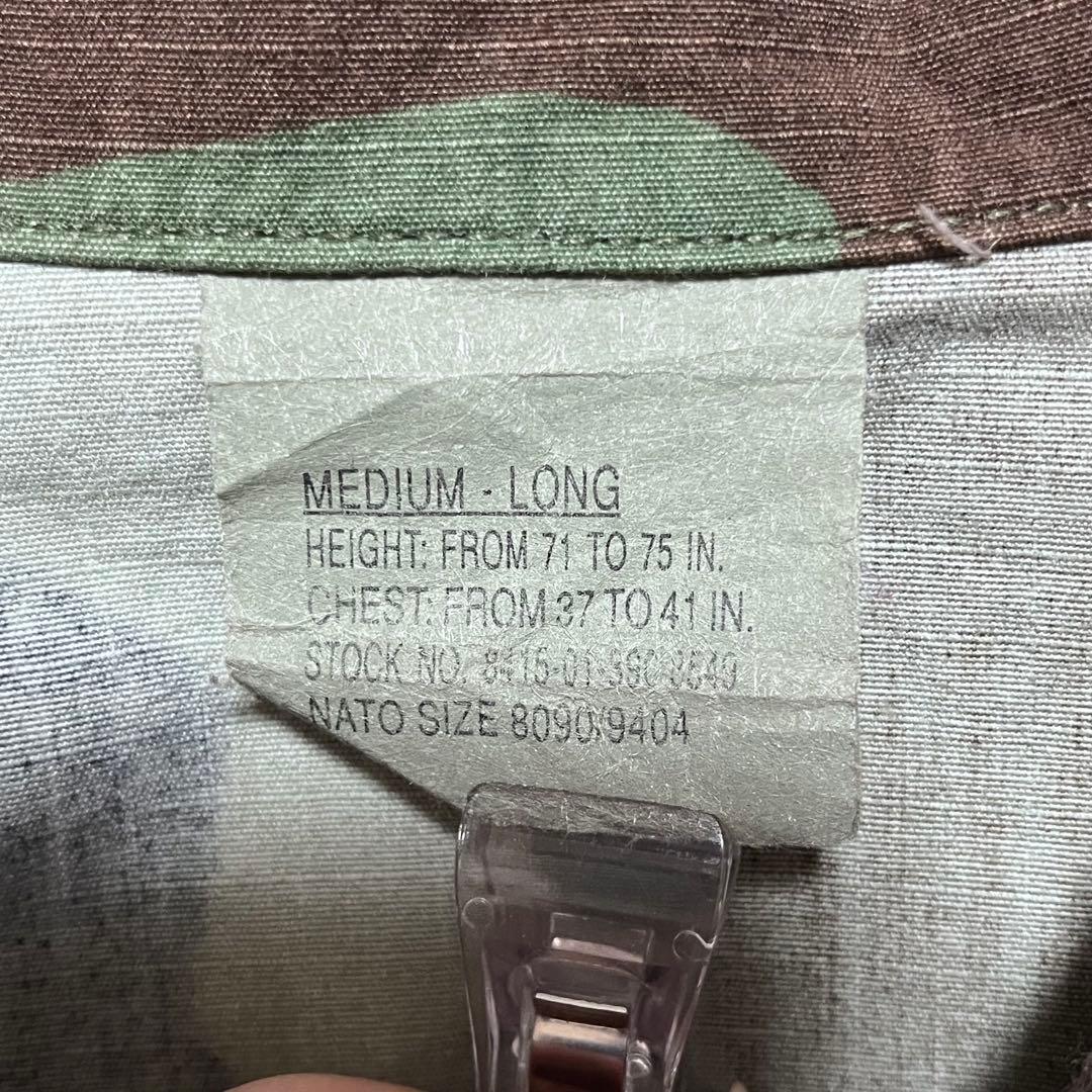 j116 US NAVY ウッドランドカモ コンバットジャケット ミリタリー