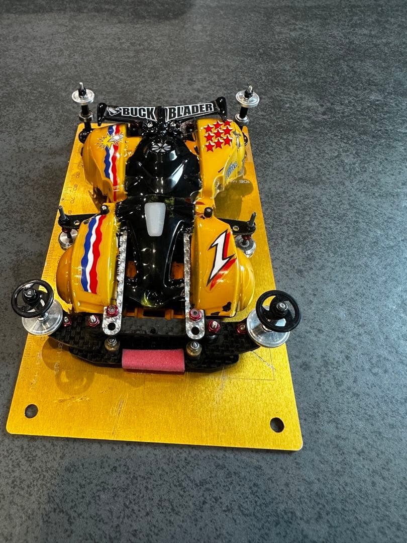 ミニ四駆 バックブレーダー レアパーツ多数 セッティングボード付き