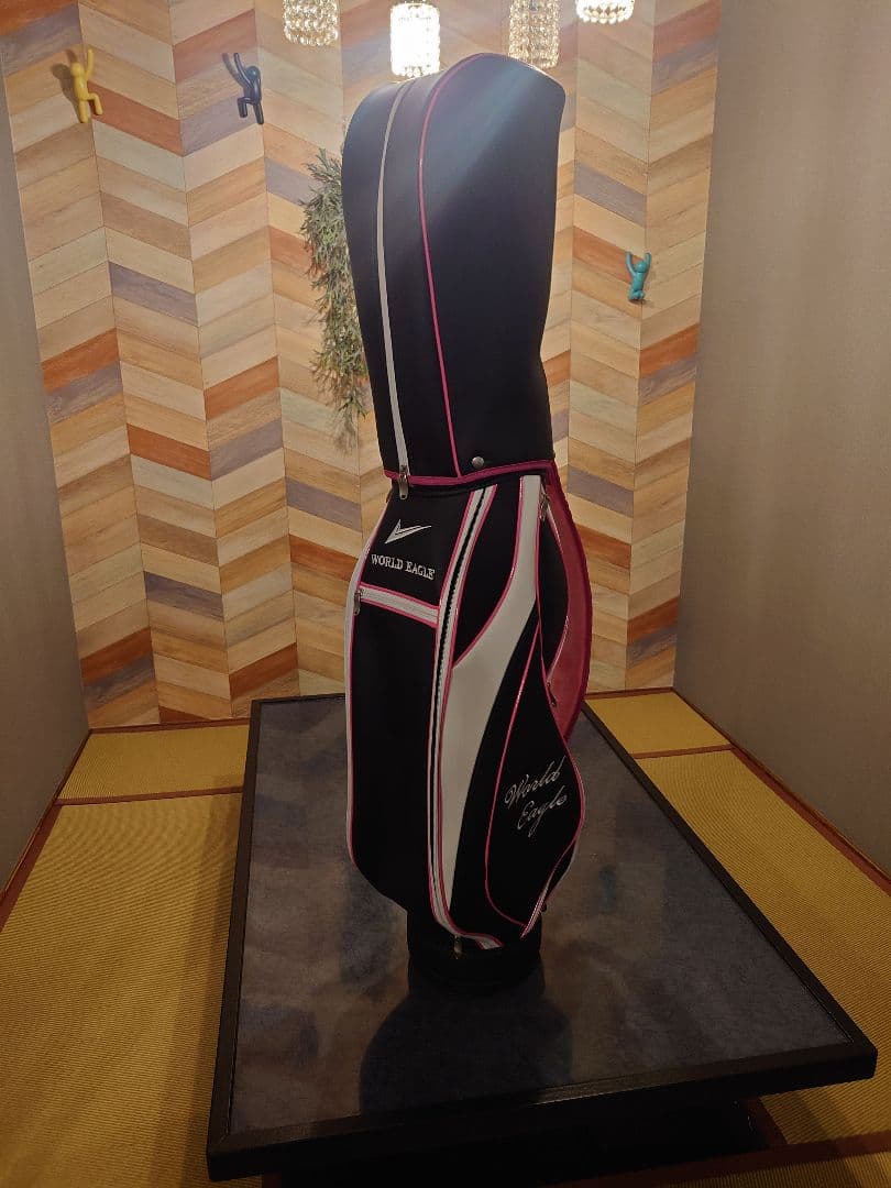 ワールドイーグル Ｇ５１０レディスキャディーバッグ ブラックベリー