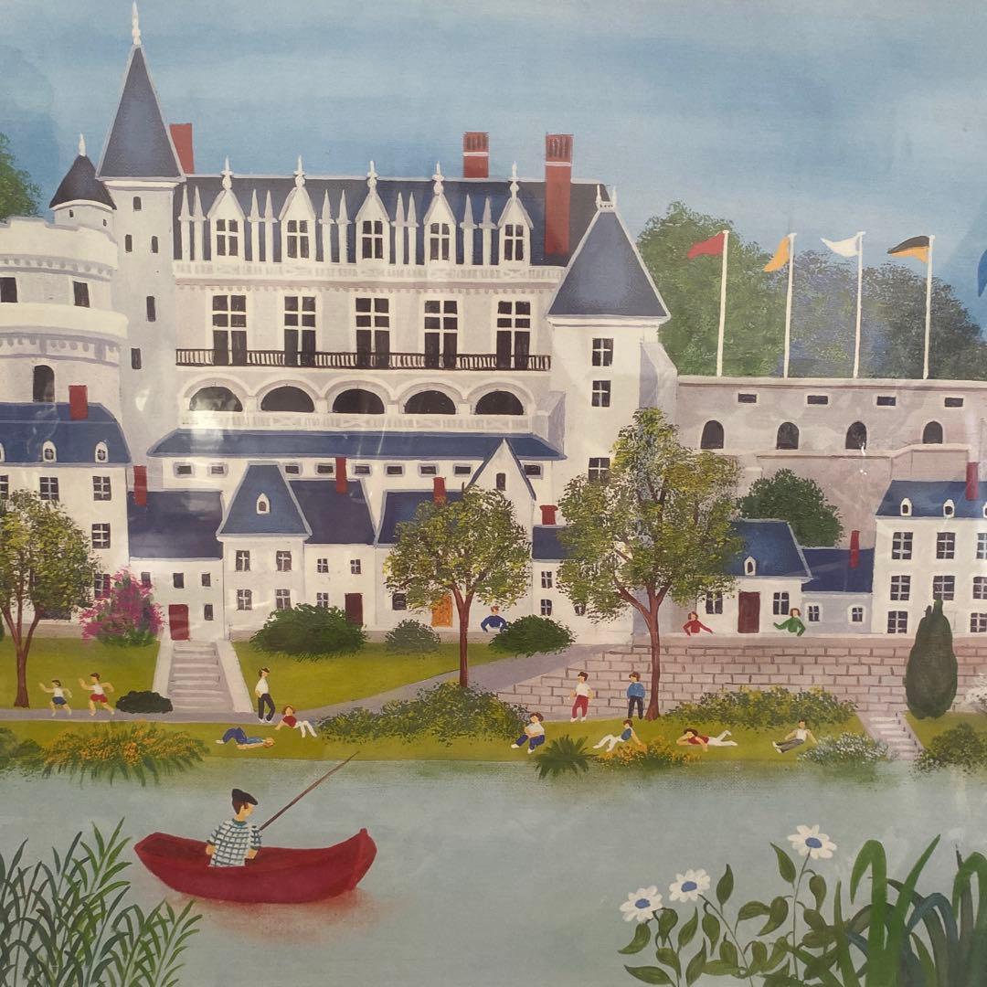 ヨランダ・サロモン・ドュヴァル 風景 夏 ホリデー アンボワーズ城