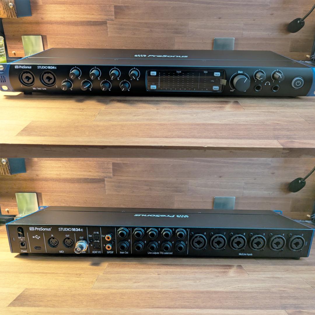 【中古】PreSonus STUDIO 1824C オーディオインターフェース