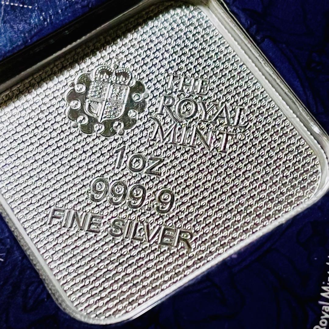 クイーンズビースト コンプリーター 1オンス 銀貨 バー ヤングエリザベス 純銀