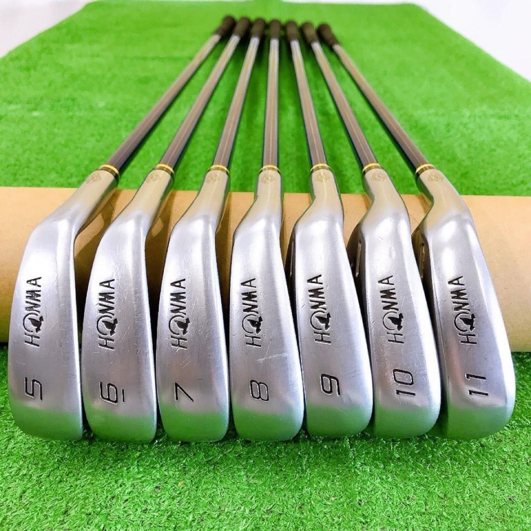セ71★左利き レフティ HONMA BERES IS-03 7本アイアンセット