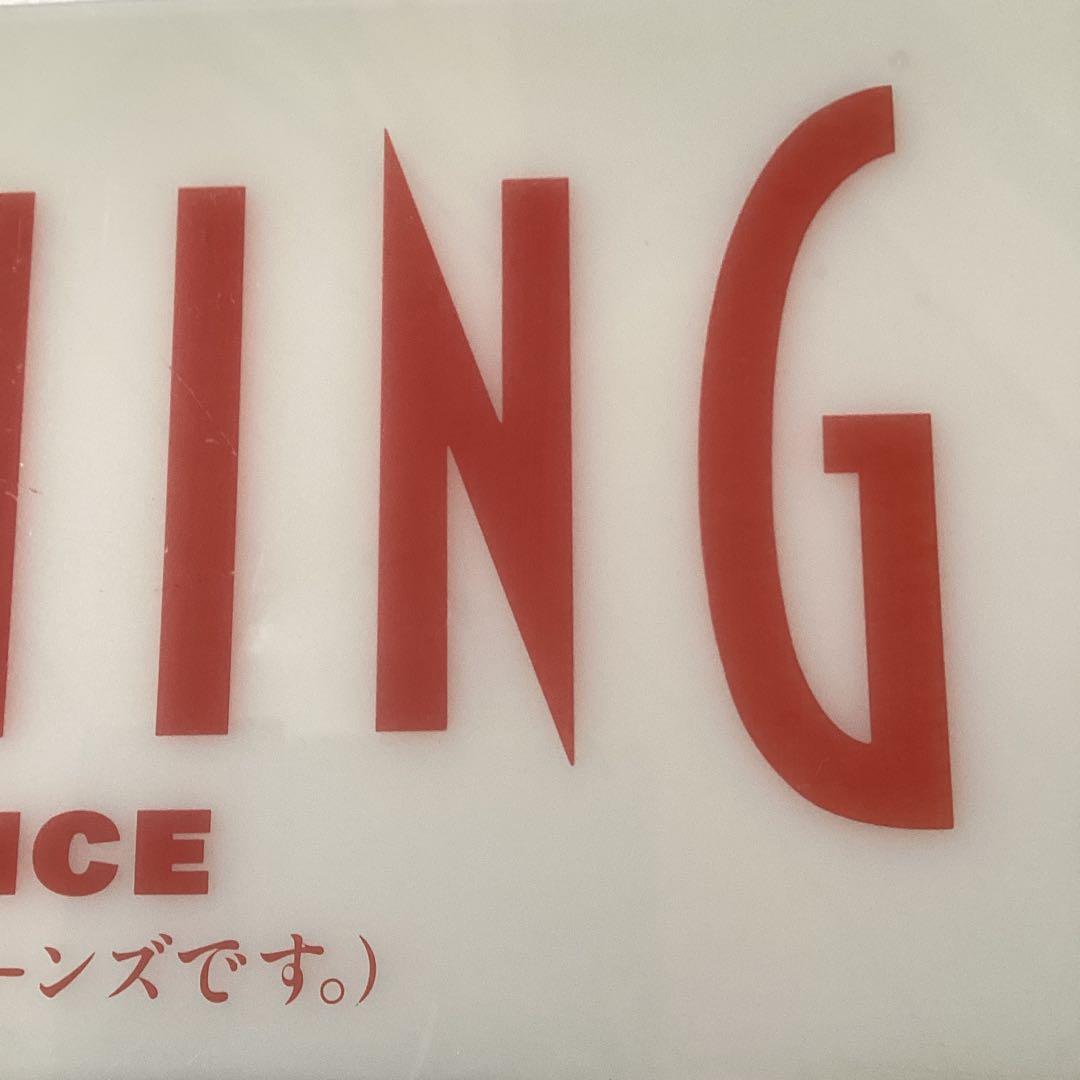 SOMETHING〈EDWINレディース〉電飾看板