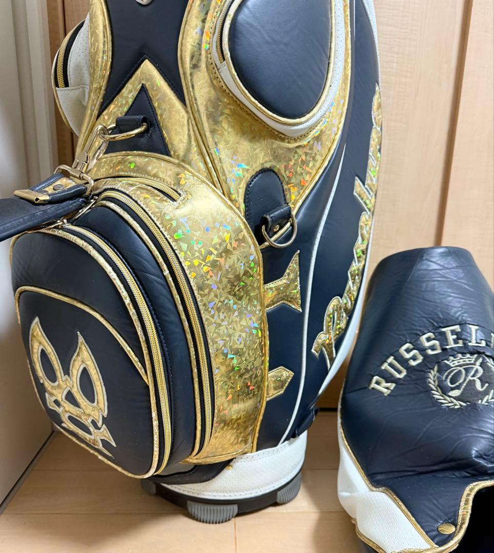 完売★ラッセルノ★キャディバッグ★ゴルフ★RUSSELUNO★ゴルフバッグ★レア