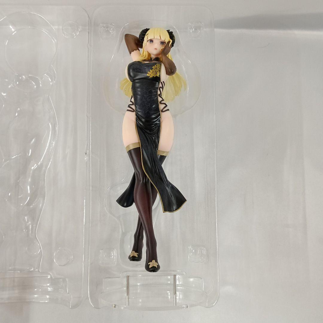 チャイナ娘 黒ver illustrated by oekakizuki 1/7