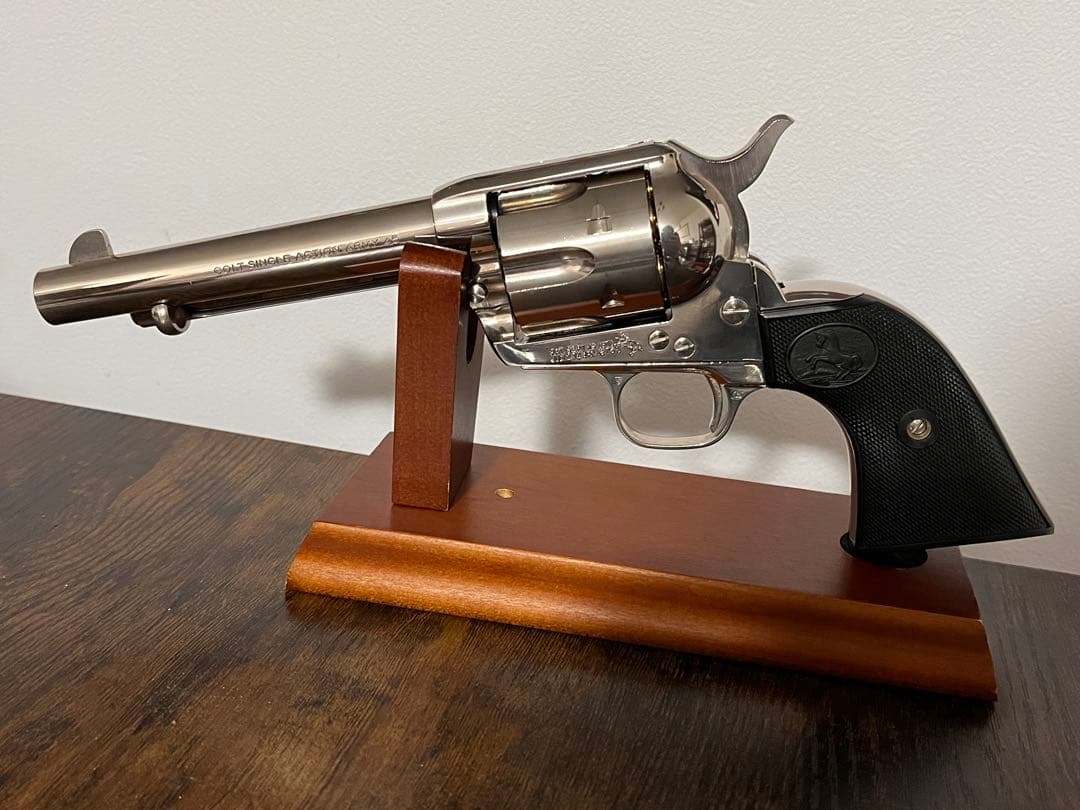 タナカSAA シングルアクションアーミー ニッケルフィニッシュ アーティラリー