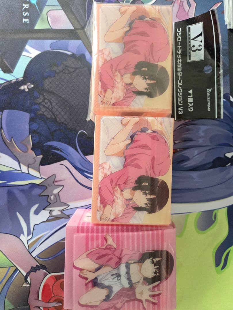 冴えない彼女の育てかた加藤恵スリーブ　ラバー、プレイマット等サプライ　セット